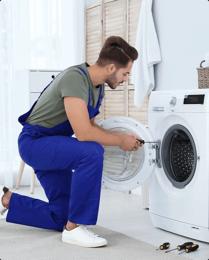 Repair process illustration